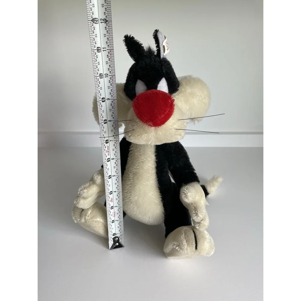 Steiff Sylvester Looney Tunes LE 2500 plush stuffed animal 1998 Made in Germany - Picture 14 of 14